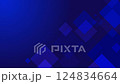 Blue seamless animation 124834664