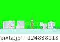 横スクロール街(グリーンバック) 124838113