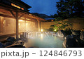 日本溫泉形象 124846793