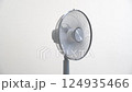 白色背景的電風扇 124935466