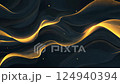 Golden Particle Dynamic Background Material 124940394