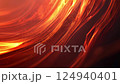 Red dynamic particle background material 124940401