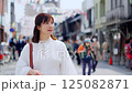 一位在川越旅行的女性 125082871