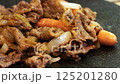 Meat onion cooking image 125201280