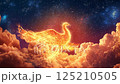 燃える鳥 鳳凰 フェニックス 不死鳥 125210505
