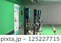 Indoor electric chargers in parking lots of a shopping mall in Bangkok, Thailand. Filmed on Feb 13, 2025 125227715