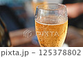 Cold sparkling wine champagne in glass. 125378802