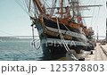 Amerigo Vespucci Italian sailing vessel. 125378803