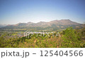 Mount Aso and the cityscape from Takamori Pass 125404566