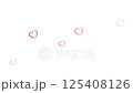 Falling love symbol animation on white background  125408126