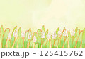 Hand-drawn animation of flowers swaying in the wind 125415762