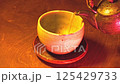 Pouring green tea (Japanese style lighting) 125429733