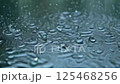 Raindrops falling, creating small circles on the ground.AI Generated 125468256