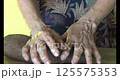 village with Making incense in Vietnam 125575353