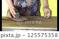 village with Making incense in Vietnam 125575358
