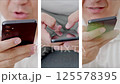 Dubai, UAE- 25.04.2025: Adult male using OPEN AI ChatGPT on a smartphone. Artificial intelligence technology. Smartphone closeup. Male hands using AI on phone. High quality 4k footage 125578395