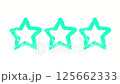 Hand-drawn animation three stars 125662333