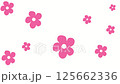 Rotating pop flower background animation 125662336
