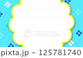 具有彩色像素圖案的簡單移動動畫 125781740