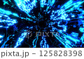 VJ Tunnel Warp Fire Speed 藍色 [可循環播放] [另一個版本可用] 125828398