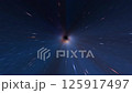 Hyperspace for scientific films, screensaver universe background, 4k footage 125917497