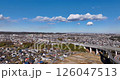 Aerial view - Akigawa, Akiruno City, Tokyo, urban area, Japanese cityscape, tourism, business, elevation 126047513