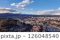 Aerial view - Ome City, Tokyo, urban area, Japanese cityscape, tourism, business, dolly out 126048540