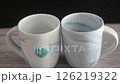 Pouring Fresh Espresso into Double Cups - Morning Ritual 126219322