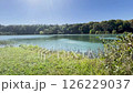Secret Forest Mirror: Tranquil Pond Reflects Nature's Perfection 126229037