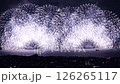 Summer Festival Lake Biwa Fireworks Display and Lake Biwa Night View 126265117
