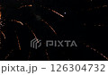 Colorful vibrant Firework celebrate anniversary happy new year 2025, 4th of july holiday festival.  126304732