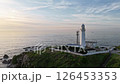 空撮/タイムラプス/犬吠埼灯台 126453353