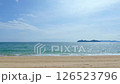 Summer calm seaside and wave scenery 126523796