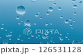 水分子をイメージした抽象素材 126531128