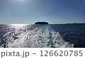 tranquil island slowly fading into horizon view 126620785