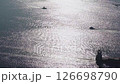 Cargo ship sailing through the straits #2 126698790
