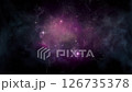 Pink nebula seamless rotation 126735378