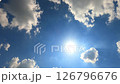 Sky and cloud flow 126796676