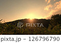 Dusk of a mountain 126796790