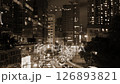 Traffic Jam in Hong Kong at Night 126893821