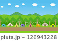 營地滾動動畫 126943228