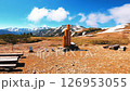 Panorama of Mount Yakushi in the Northern Alps in early summer 126953055