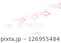 Red arrow animation moving from left to right 126955484