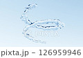 螺旋上升水流的 3D 動畫 126959946
