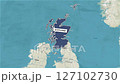 Borders of the state of Scotland on the map 127102730