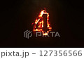 Burning Number. Fire Number 127356566