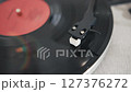 Close-Up of Vinyl Record and Stylus Detail 127376272