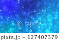 幻想背景，粒子，平靜，藍色 127407379