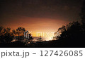 Timelapse of the starry sky over Mount Kaikoma in the Southern Alps 127426085