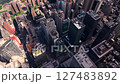 Aerial view of New York City's, Manhattan. 127483892